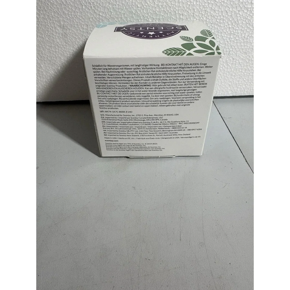 Scentsy‎ Fragrance Flower Oil Sleigh Ride 2.8 Oz